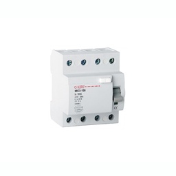Выключатель дифференциальный (УЗО) KRC3-100 3P+N.100A AC TYPE 6KA